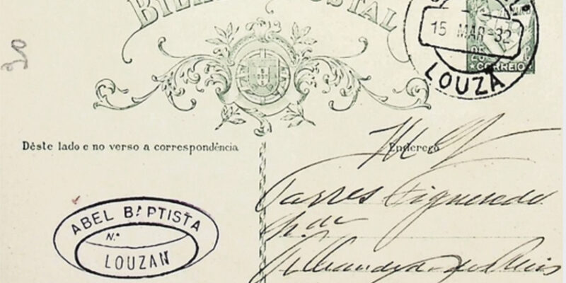 Trevim: Leia também Postal de 1932 com encomenda a grossista do Porto